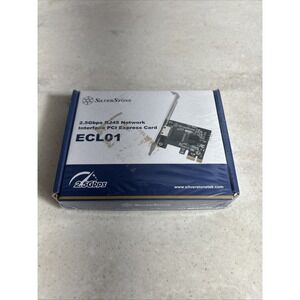 SilverStone ECL01 2.5Gbps RJ45 Network Interface PCI Express Card